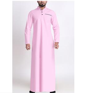 La ropa islámica más vendida para hombres Thobe musulmán árabe Thobe venta al por mayor Jubba para hombres ropa islámica para hombres thobe - Product Image 5