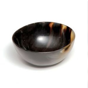 Cuencos de cuerno de búfalo decorativos ultra brillantes hechos a mano Tipo de producto de cuerno real natural de artesanía - Product Image 3