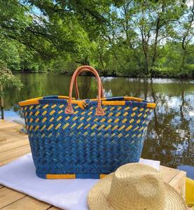 Panier en paille, idée cadeau artisanale - Product Image 3