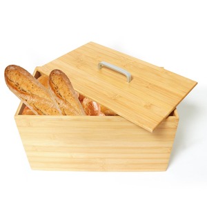 Caja de pan de bambú natural personalizada, caja de pañuelos de bambú hecha a mano, decoración natural ecológica para el hogar y la Mesa, venta al por mayor de Vietnam - Product Image 1