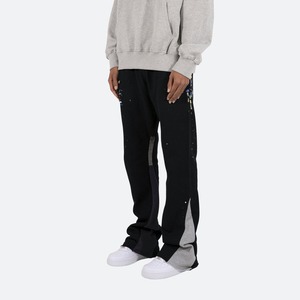 กางเกงกีฬาสบายๆSlim Fit Sweatpantsวิ่งยาวกางเกงJoggerสําหรับชายฟิตเนสออกกําลังกายกางเกง 2024