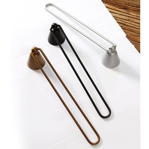 Extintor de velas de Metal de aluminio plateado de alta calidad, gran oferta, de forma segura para apagar la llama de la vela de Navidad - Product Image 4