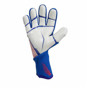 2025 Gants de gardien de but personnalisés Sangle Rip-Tab pour la fixation autour du poignet et Protection supplémentaire des doigts Gants de gardien de but d'entraînement - Product Image 4