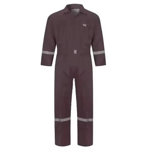 2025 Overoles reflectantes de seguridad de alta visibilidad hechos a medida, mono de trabajo transpirable con bolsillos, mono de diseño propio personalizado al por mayor - Product Image 3