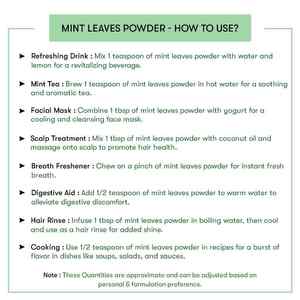 100% Pure Mint <b>Leaves</b> Powder - Product Image 3