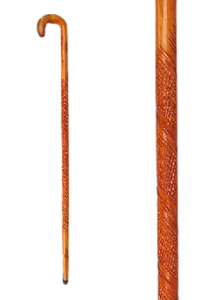 Handicraft Customized Designer Wooden Carved polished Handle Walking Stick Size Ninty cm Home decore - Product Image 3