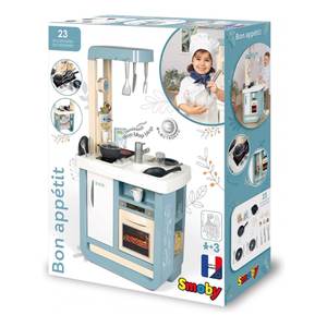 Cuisine jouet blanche et bleue Bon Appetit avec accessoires 7600310824 52.1x32.5x95.7cm Jouets de cuisine et d'alimentation - Product Image 2