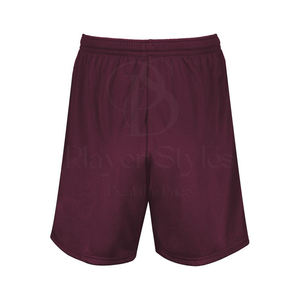 Pantalones cortos de gimnasio para hombre de algodón 100% de peso pesado al por mayor, pantalones cortos de chándal transpirables de rizo francés medio informales para teñido liso antiarrugas - Product Image 4