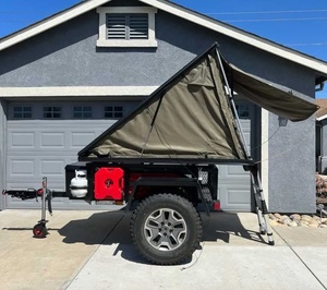 Alta calidad Camping Triángulo Aluminio Hard Shell Roof Top Carpa Carpas de coche para la venta en Europa roof car carpas para la venta - Product Image 5