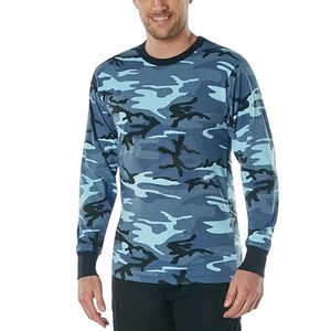 Sweat-shirts camouflage imprimés de haute qualité pour hommes, basiques personnalisés, coton mélangé, prix bas, sweat-shirts camouflage pour hommes - Product Image 1