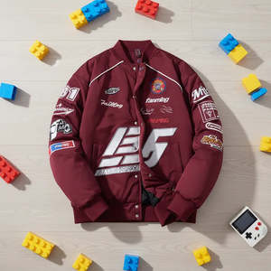 <b>Quilted</b> Blouson Bomber Jacket <b>for</b> Moto Perfect Feature <b>for</b> Riders - Product Image 5