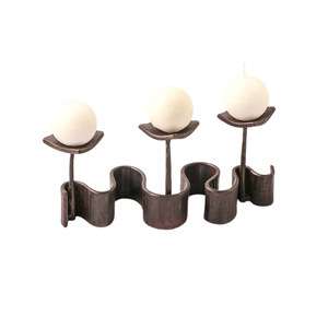 Candelabro de luz de té, soporte de mesa de diseño superior para celebración de boda, decoración, vela - Product Image 4