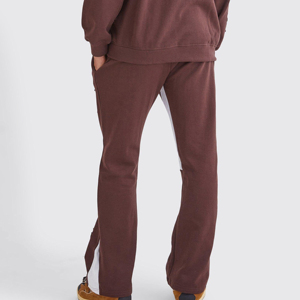 Unisex Custom Logo Jumper Hoodie Set 100% Algodón Poliéster Ecológico Invierno Jogger Chándal con la característica a prueba de viento para los hombres - Product Image 3