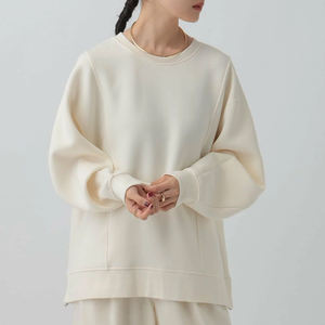 Sweat-shirts pour femmes imprimés personnalisés de haute qualité 2026 / Vêtements décontractés Dernier modèle respirant Pull oversize Prix d'usine Sweat-shirt pour femmes - Product Image 3