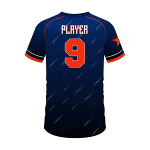 Conjuntos de uniformes de béisbol para hombre, ropa deportiva impresa por sublimación, diseño de logotipo personalizado de alta calidad, uniformes de béisbol de poliéster 100% - Product Image 4