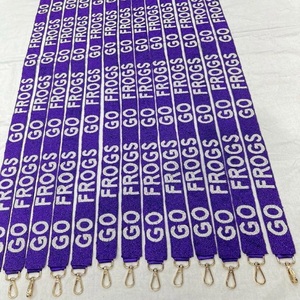 Correas de bolso universitario con cierre de cremallera hechas a mano de primera calidad con diseño de trabajo con cuentas para niñas estilo de estadio indio - Product Image 3