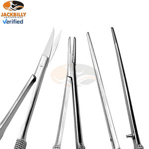 Ensemble de micro-pinceaux et de ciseaux, instruments chirurgicaux orthopédiques polyvalents, acier inoxydable résistant à la corrosion, haute précision, manuel - Product Image 3