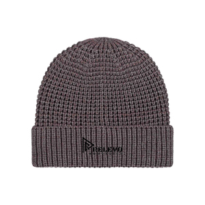 Chapeau en tricot unisexe Bennie, style coréen, en forme de dôme, en peau de melon, pour l'hiver, personnalisé, épaissi, doux, élastique, respirant - Product Image 2