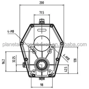 Caja de cambios de tractor para eje de transmisión de toma de fuerza - Product Image 1