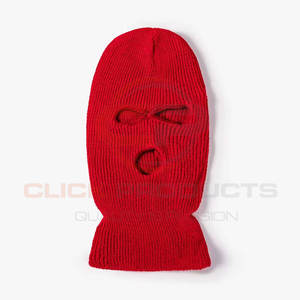 Quantité minimale de commande bas coupe-vent respirant couverture complète masque de Ski cagoule coloré chaud tricot cagoule masque de Ski tricot - Product Image 2