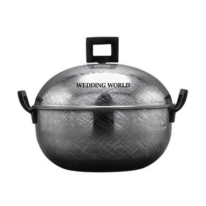 Hotpot de Metal con diseño floral, excelente calidad, diseño de mesa, cazuela, Meena pegatina, calentador de alimentos de Metal de lujo para Oriente Medio - Product Image 3