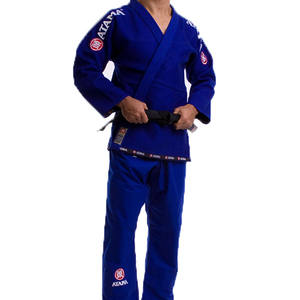 Uniforme de kimono de judo en coton unisexe Jiu Jitsu Gi BJJ Logo personnalisé Vêtements d'entraînement d'arts martiaux pour adultes avec service OEM disponible - Product Image 1