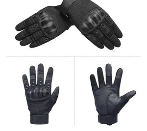 ด้วยโลโก้ของคุณเองถุงมือมอเตอร์ไซด์ป้องกันการกระแทกวิบากถุงมือมอเตอร์ไซด์เต็มนิ้วสําหรับผู้ชายถุงมือยุทธวิธีกลางแจ้ง - Product Image 2