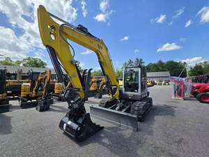 Mini-excavatrice Wacker Neuson ET90 pas chère, excavatrice hydraulique compacte de 2 tonnes avec auvent pour la construction et l'aménagement paysager à vendre - Product Image 4