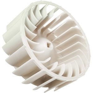 Roue de soufflerie électrique 697772CM de remplacement pour sèche-linge, en plastique, caoutchouc et tissu - Product Image 2