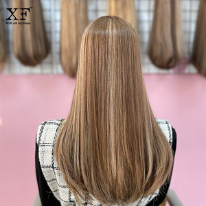 Có Sẵn 7*7 Kích Thước Tóc Vàng Màu <span class=keywords><strong>Topper</strong></span> 100% Tóc Người Châu Âu Toppers Với Skin Top - Product Image 1