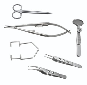 Juego de Instrumentos Quirúrgicos Oftalmológicos CHAN TARA Premium para Microcirugía, Reutilizable, Kit Médico de 8 Piezas - Product Image 3