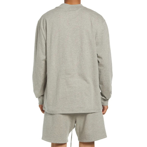 T-shirt à manches longues en jersey de coton à épaules tombantes pour hommes - Product Image 2