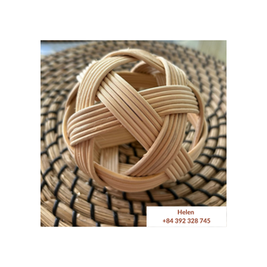 BOULE DE ROTIN NATUREL BOULE D'HERBE JOUET À CHEW POUR HAMSTER ET PET-BOULE DE ROTIN POUR DÉCORATION ÉVÉNEMENTS ET FÊTE EN GROS MEILLEUR PRIX - Product Image 4