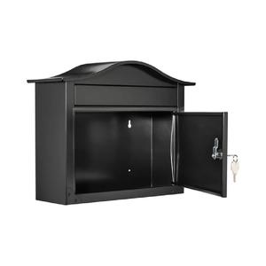 กล่องจดหมายติดผนังสไตล์อเมริกากลางกล่องพัสดุที่ทันสมัยสำหรับกลางแจ้งวัสดุโลหะ - Product Image 6