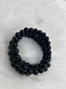 Natural Black Tourmaline 8mm Bead <b>Bracelet</b> Handmade Crystal <b>Healing</b> Gemstone Stretch <b>Bracelet</b> Reiki Jewelry Gift - Product Image 5