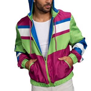 Chaqueta Cortavientos Impermeable de Poliéster y Nailon con Cremallera para Hombre, Estilo Urbano, Fabricante de Chaquetas Personalizadas, Gran Venta - Product Image 5