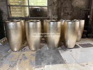 Vietnam wholesale supplier OEM ODM lightweight durable fiberglass planter high quality <b>decorative</b> <b>plant</b> <b>pot</b> - Product Image 6