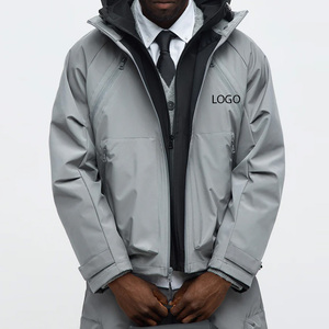 Chaqueta con Cierre de Alta Calidad para Hombre, Colección de Invierno, Chaquetas Extra Grandes Personalizadas de Alta Calidad, Tejido Transpirable, Precio Económico - Product Image 1