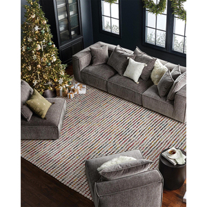 Latest Modern Design Hand Woven Wool Rug <b>Runner</b> <b>Washable</b> for Home and Hotel Living Room Decor - Product Image 5