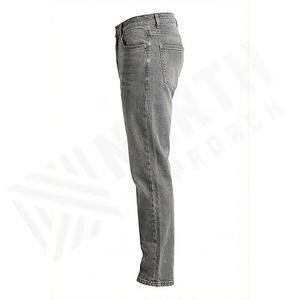 Jeans en tissu extensible Denim offrant un confort parfait pour les hommes modernes, pantalon de couleur personnalisée de haute qualité, vente en gros de couleur personnalisée - Product Image 3