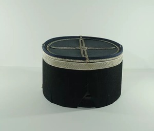 Elegante sombrero francés azul marino con lana suave y forma de boina atemporal alta calidad nuevo francés Kepi - Product Image 4