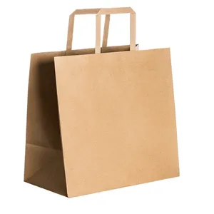 Personalized Marjoram Promotional Paper Bags Custom Merchandising <b>Tool</b> - Product Image 1