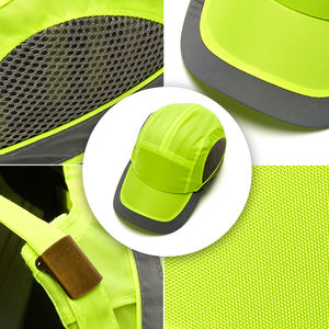 Personalizable deportivo al aire libre de moda transpirable de seguridad duro gorras de protección solar Bump sombreros personalizados gorra de béisbol de diseño 100% - Product Image 5