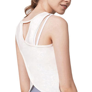 Camisetas sin mangas deportivas de verano, ropa de mujer, venta al por mayor, camiseta sin mangas de entrenamiento para mujer, ropa deportiva, camisetas sin mangas transpirables de algodón, cuello redondo - Product Image 6