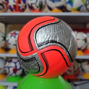 Ballon de football en PU blanc en gros, en stock, offres Shopey, taille officielle 3, mini-match, cousu à la machine, PVC thermocollé - Product Image 3