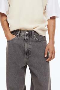 Nouveau style – Jean en denim délavé et déchiré pour homme, coupe droite vintage, respirant, ajusté et tendance - Product Image 3