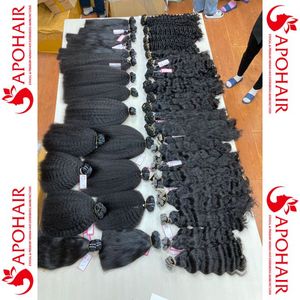 Extensiones de pelo de cinta camboyana vietnamita virgen de color natural al por mayor 100% de alta calidad de doble dibujado en estilo de onda natural - Product Image 2