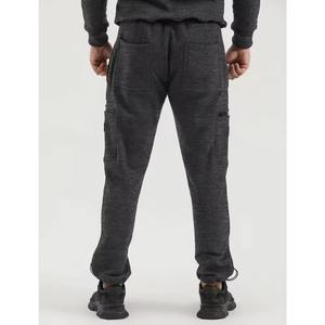 Chándal personalizado de dos piezas de algodón y poliéster transpirable para correr, chándal informal con patrón de retazos que incluye todos los tamaños, bolsillo de invierno - Product Image 3