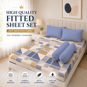 High Quality Minimalist Modern Microfiber <b>Fitted</b> Bed <b>Sheet</b> Set 160×200×20 cm Cooling Breathable <b>Printed</b> Bedding Set - Product Image 1