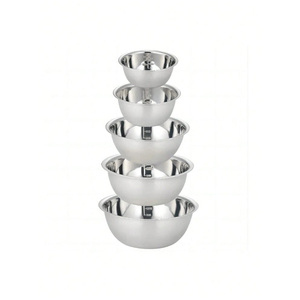 2025 Sleek & Simple Stainless Steel <b>Measuring</b> Bowls Ultra-Light, Rust-Resistant, and Easy to Store for Everyday Kitchen Use - Product Image 2